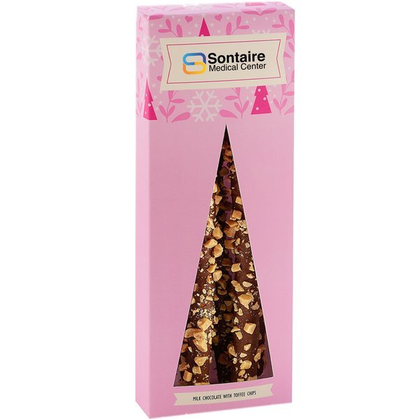Milk Chocolate Toffee Pretzel Rods in Holiday Box