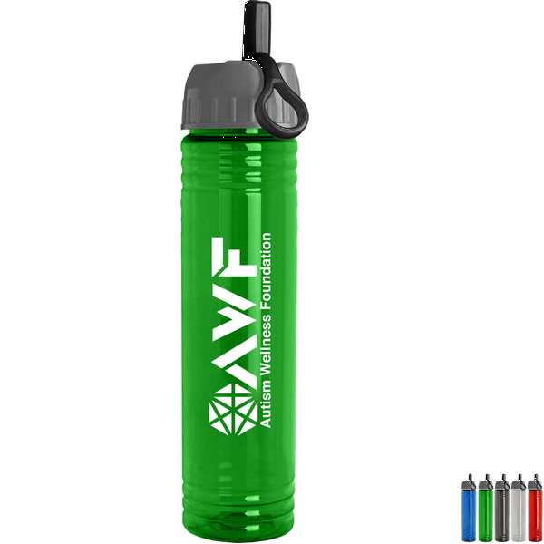 Adventure Bottle w/ Ring Straw Lid, 32oz.
