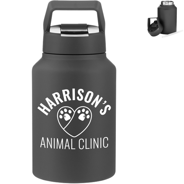 Hydrojug® Stainless Steel Vacuum Insulated Bottle, 64oz.