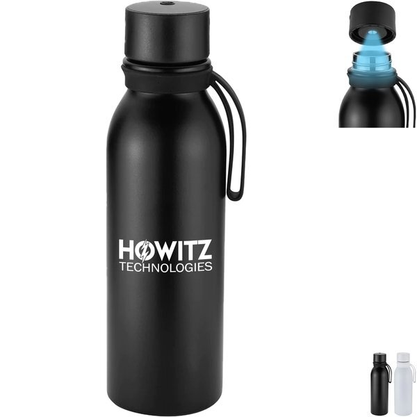 Bolt bottle with UV light, 20oz.