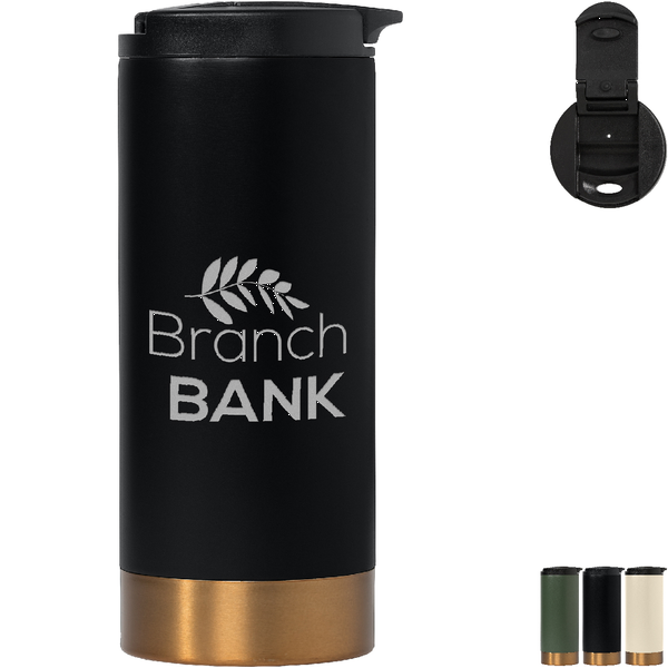 Arizona Double Wall Stainless Steel Tumbler Laser Engraved, 12oz.