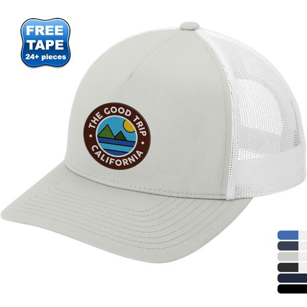 Sport-Tek® Yupoong® Retro Trucker 5-Panel Cap