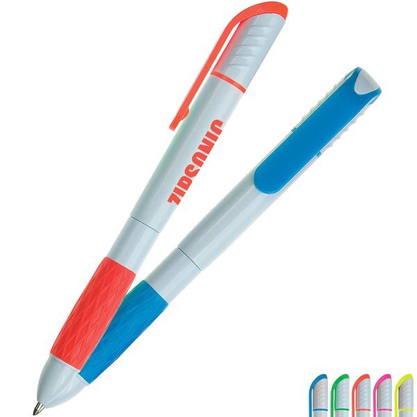 Deborah Twist-Action Recycled Highlighter & Pen