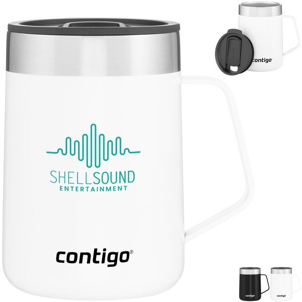 Contigo® Streeterville Double Wall Stainless Steel Mug, 14oz.