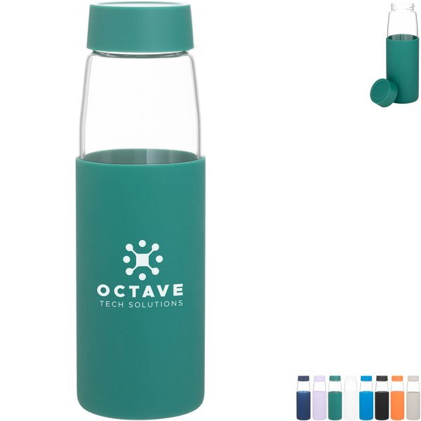 h2go Sloan Single Wall Glass Bottle, 20oz.