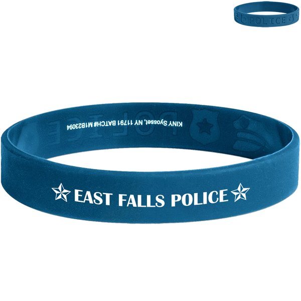 Police Safety Silicone Bracelet