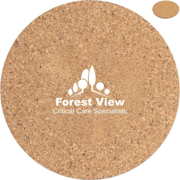 Round Cork Coaster