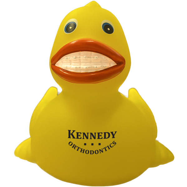 Braces Smiling Rubber Duck