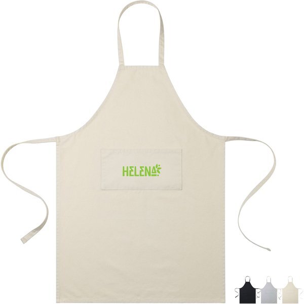 AWARE™ Recycled Cotton Bib Front Apron w/ Pocket