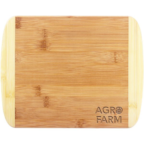 Two-Tone Bamboo Cutting Board