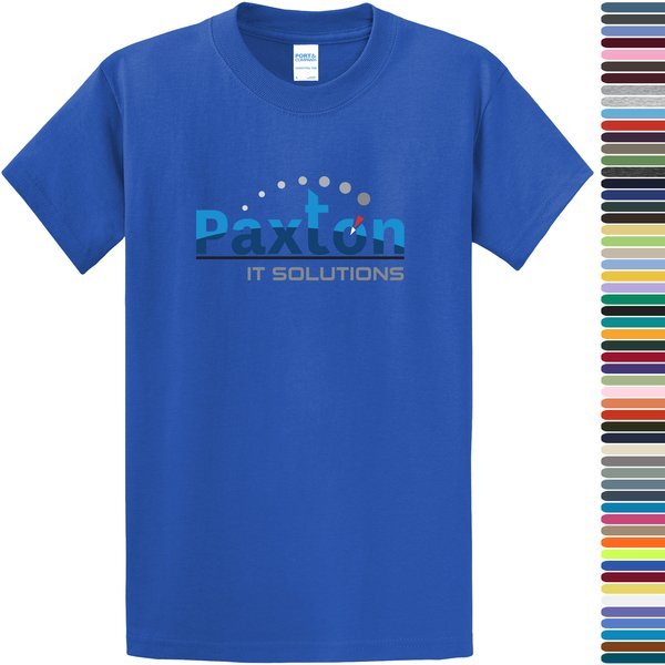 Port & Company® Essential Heavyweight 100% Cotton Full Color Men's Tee
