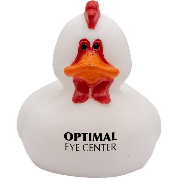 Mini Chicken Rubber Duck