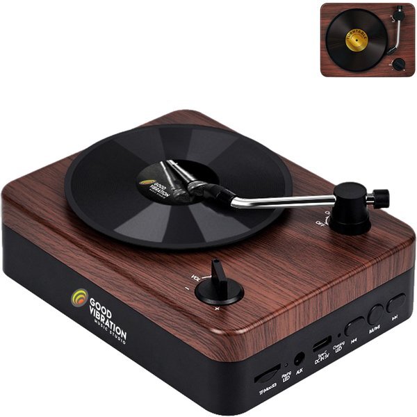 Turntable Bluetooth Speaker