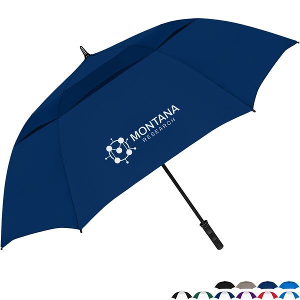 Vented Tornado Golf Umbrella, 64" Arc