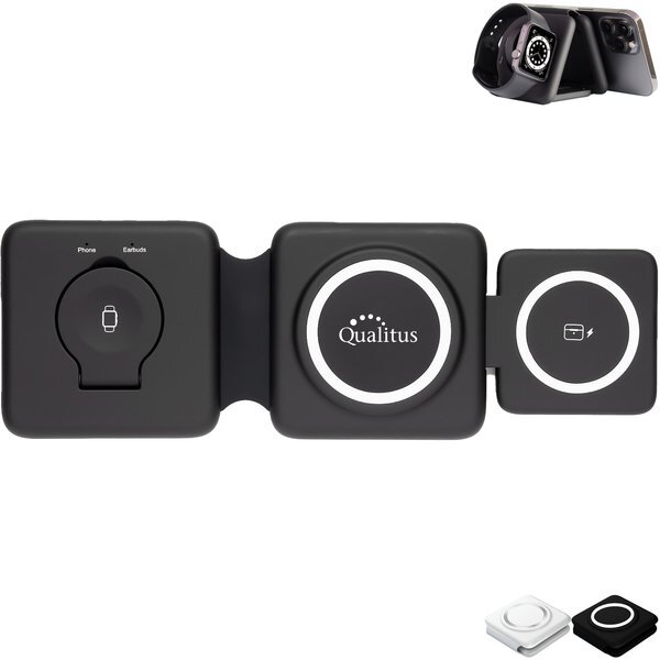 Bi-Fold MagSafe Travel Charging Station
