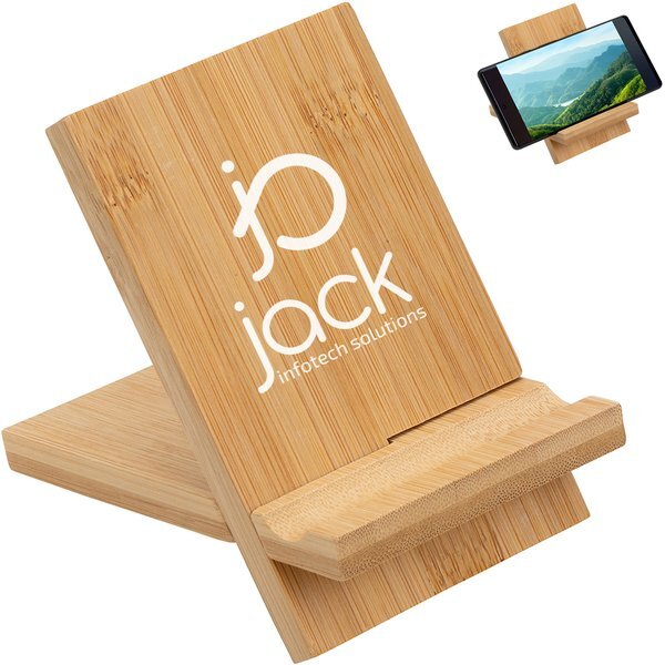 FSC® Bamboo Portable Phone Stand