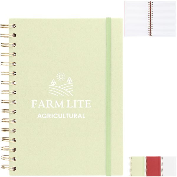 Fruit Paper Spiral Notebook, 5" x 7"