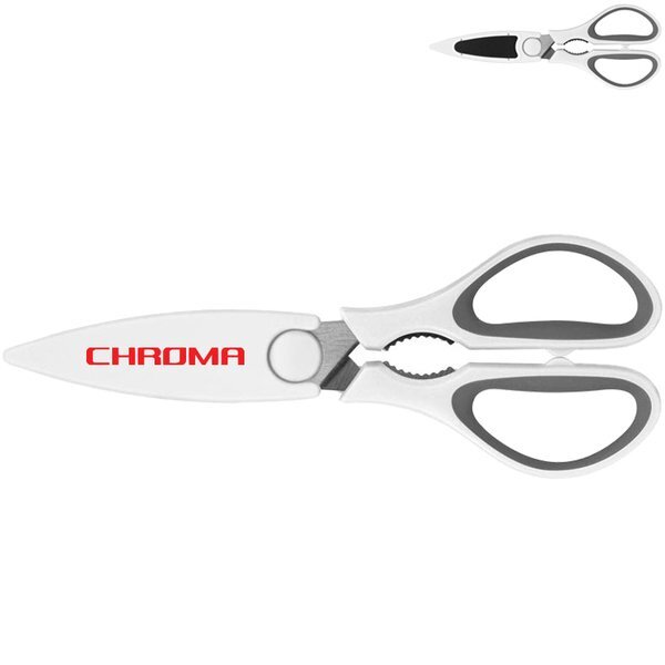 Kitchen Scissors with Magnetic Holder