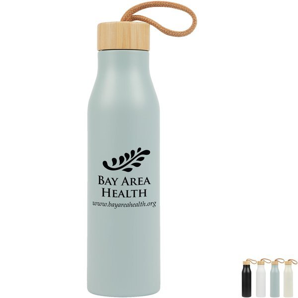 Amherst Recycled Stainless Steel Single Wall Water Bottle, 25oz.