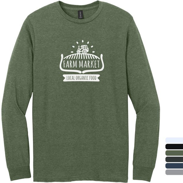 Gildan® Softstyle® CVC Cotton/Poly Long Sleeve Unisex Tee