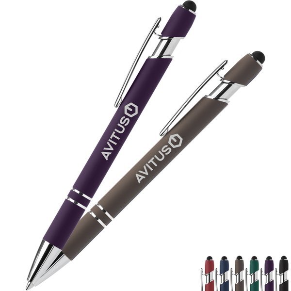 Ellipse Softy Gel Pen w/Stylus, Laser