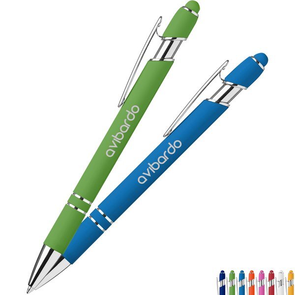 Ellipse Softy Brights Gel Pen w/Stylus, Laser