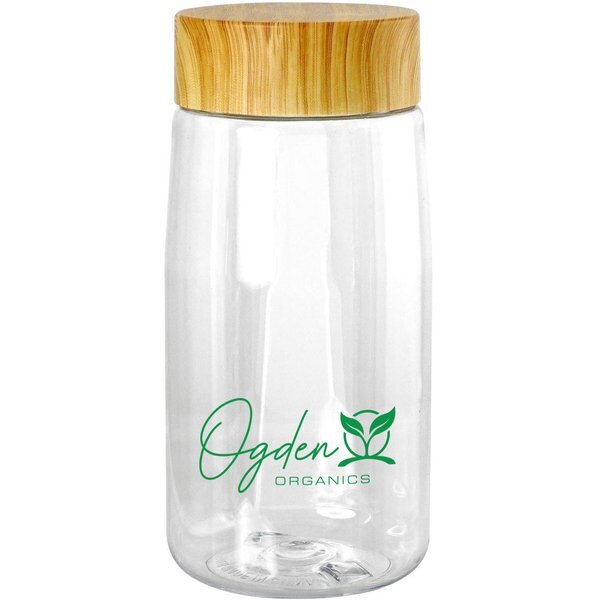 Bamboo Pattern Recycled Bottle, 18oz.