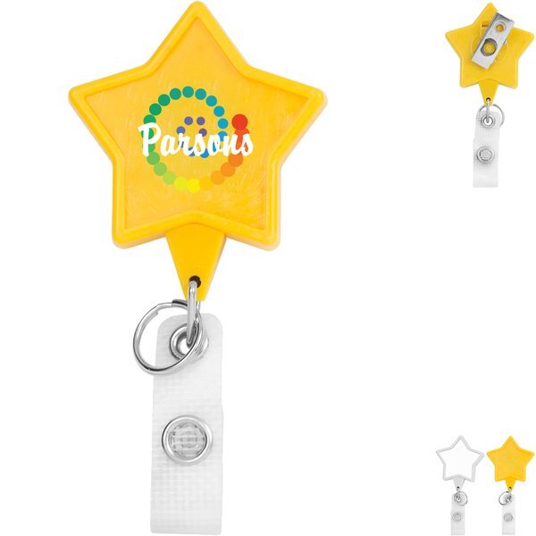 Hemp Jumbo Star Badge Reel