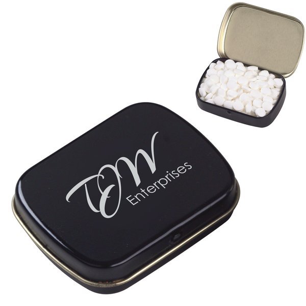 Peppermint Mini Mints in a Small Hinged Tin