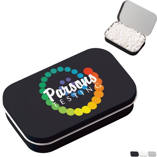 Mini Sugar-Free Peppermints in a Tin, Large