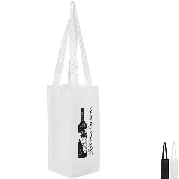Venice rPET Non-Woven Wine Tote Bag