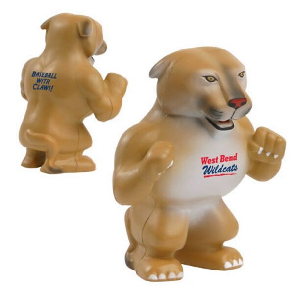 Wildcat Cougar Mascot Stress Reliever