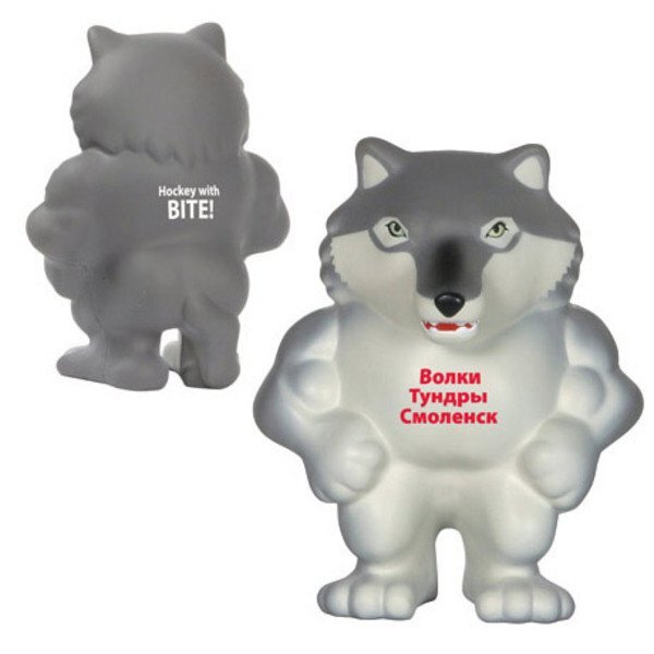 Wolf Mascot Stress Reliever